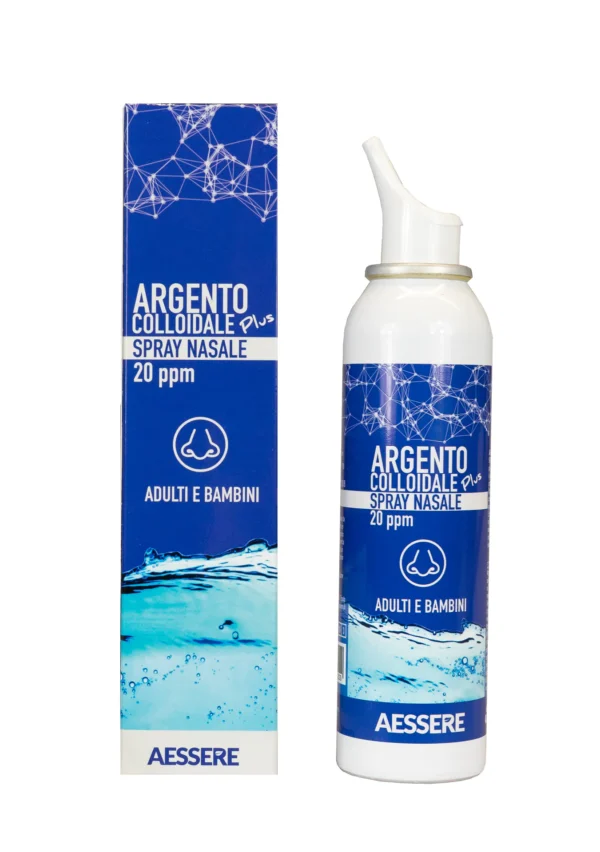 Aessere Argento Colloidale Plus SprayNasale  20 ppm 100 ml