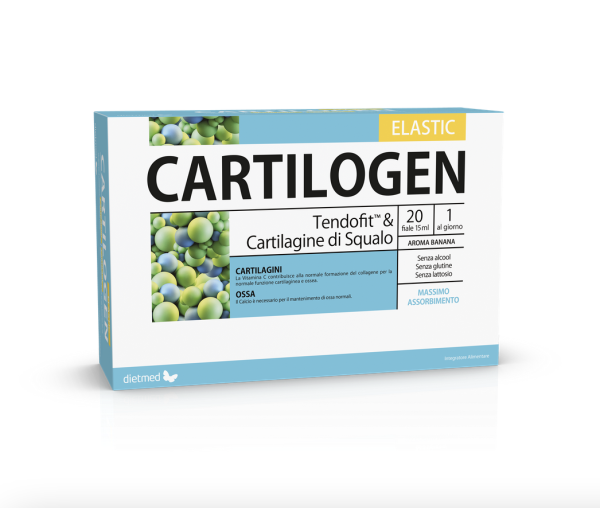 Dietmed Cartilogen Elastic 20 fiale da 15 ml