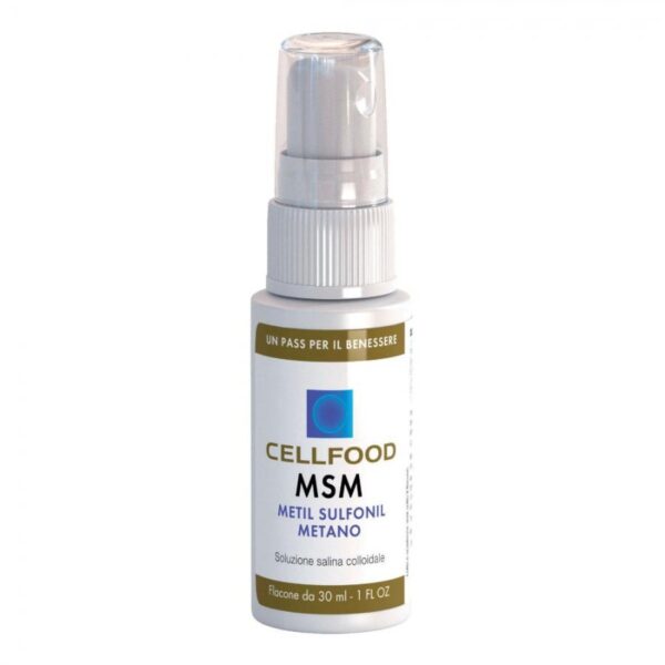 Cellfood MSM spray soluzione salina colloidea