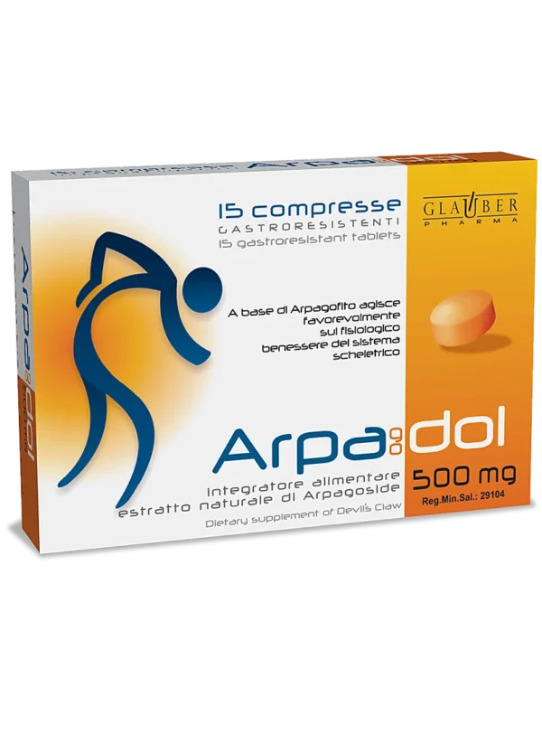 Glauber Pharma Arpagodol 15 compresseol