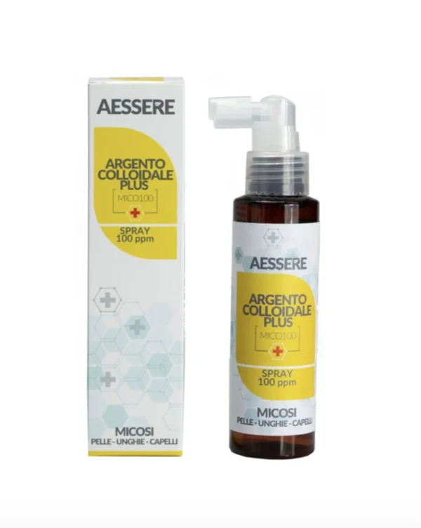 Aessere Argento Colloidale Plus Mico 100ppm Spray 100ml