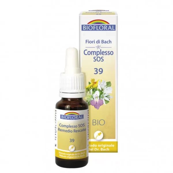 Biofloral Fiori di Bach Complesso SOS 39 Gocce 20 ml