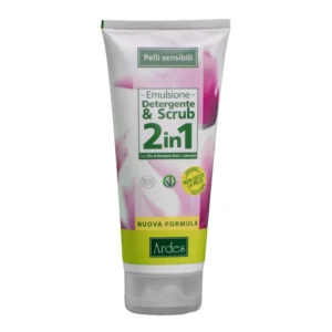 Ardes Gel Detergente e Scrub Pelli Sensibili 2 in 1