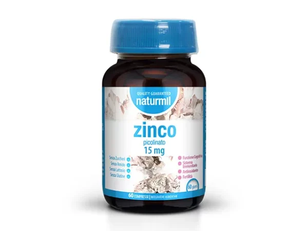 Naturmil Zinco Picolinato 15 mg 60 Compresse