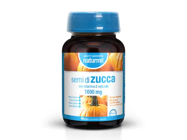 Naturmil Semi di Zucca 1000mg 90 Perle