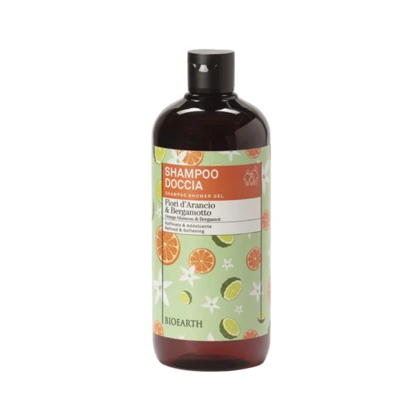 Bioearth Shampoo doccia Fiori d’arancio & Bergamotto 500 ml Family