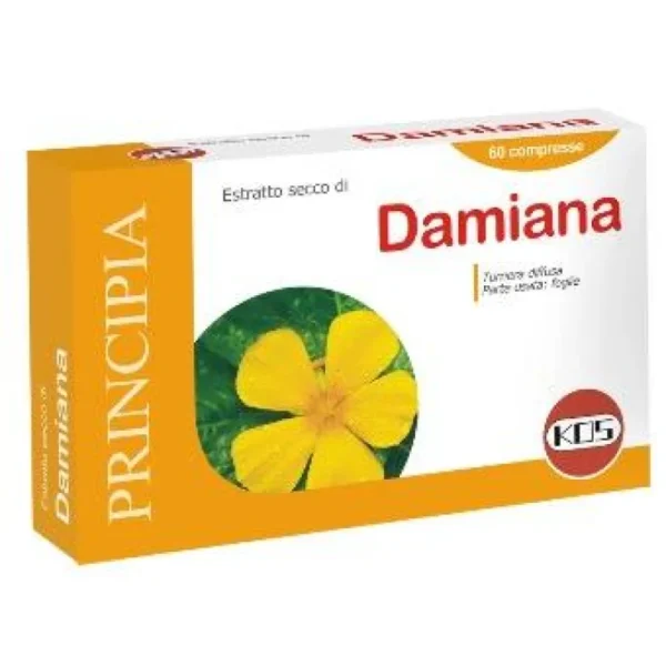 Damiana Estratto Secco 60 Compresse Kos