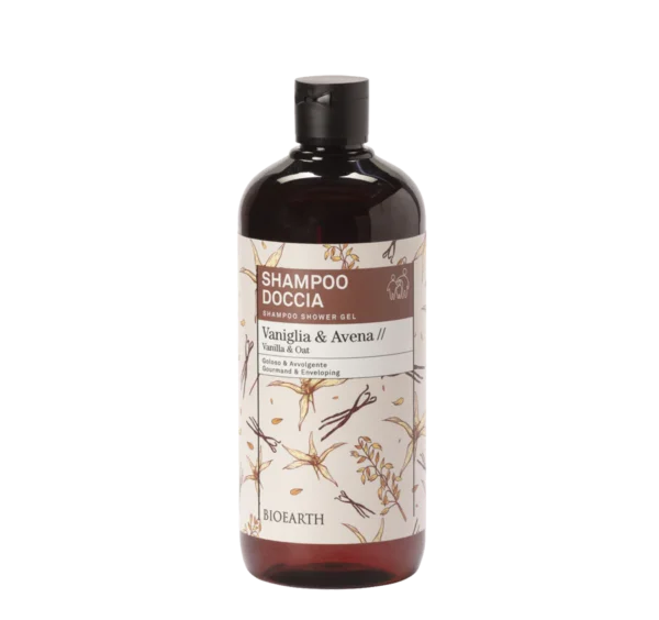 Bioearth Shampoo doccia Vaniglia & Avena 500 ml Family