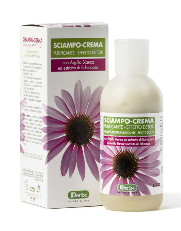 Derbe Sciampo Crema Purificante Effetto Detox