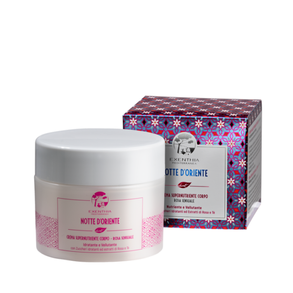 Crema supernut. corpo Rosa Sensuale Notte d'oriente Officine Cleman