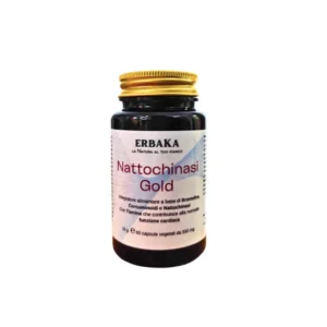 Nattochinasi Gold con Curcuma e Bromelina EbaKa