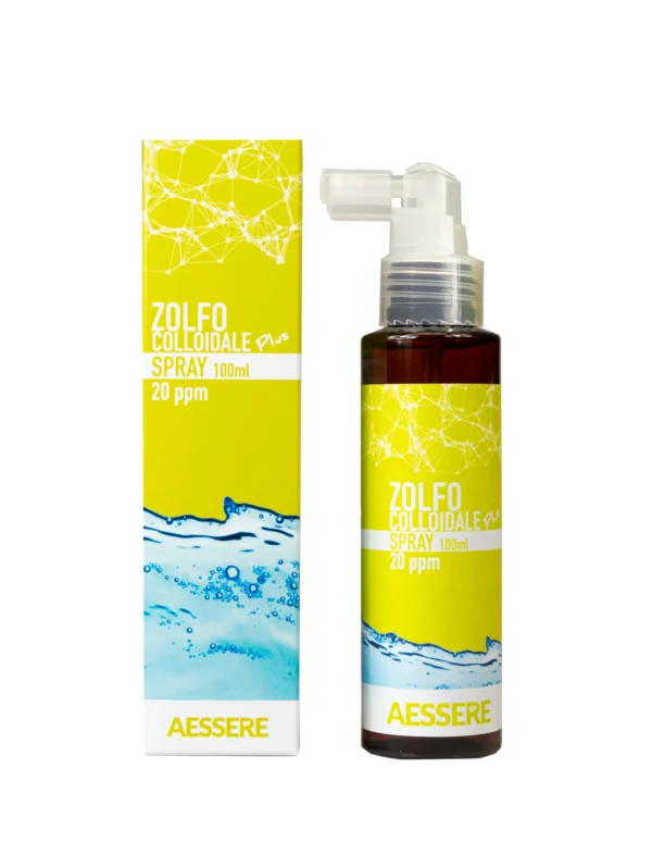 Aessere Zolfo Colloidale Plus Spray 20ppm 100ml