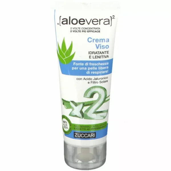 Zuccari Aloevera2 Crema Viso Idratante Lenitiva 50 Ml