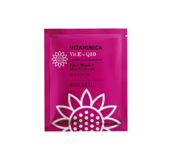 VIT E + Q10 Maschera viso Vitaminica Bioearth