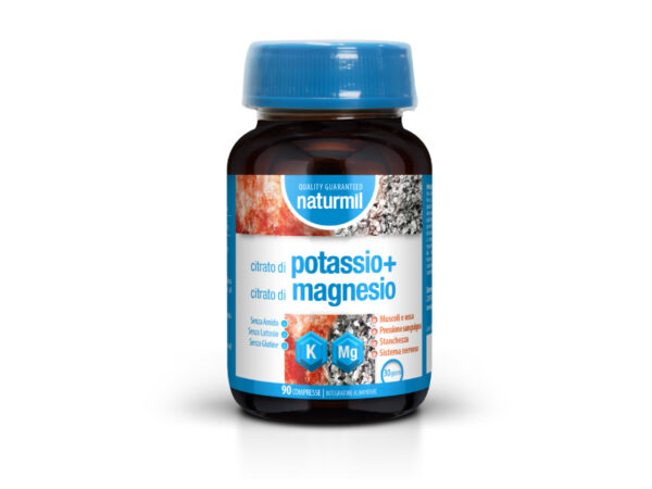 Potassio (Citrato) +Magnesio (Citrato) 90 compresse Naturmil