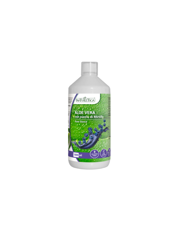 Naturetica Aloe Vera Mirtillo Puro succo 1 Litro